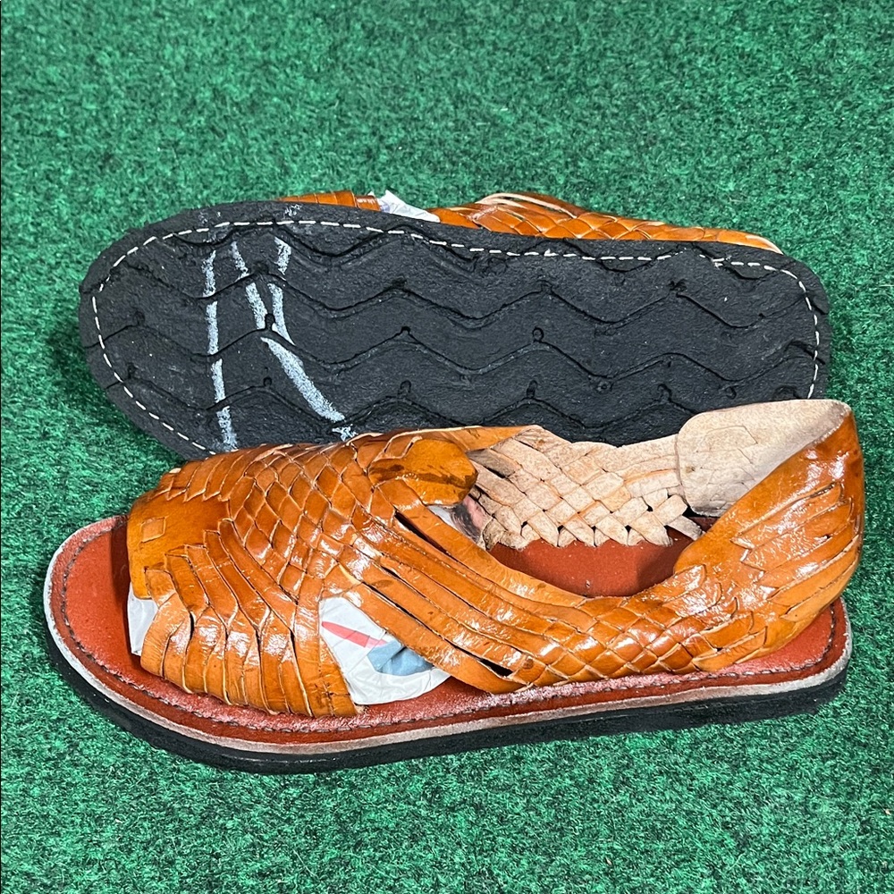 Brown Leather Sandals (Huaraches)